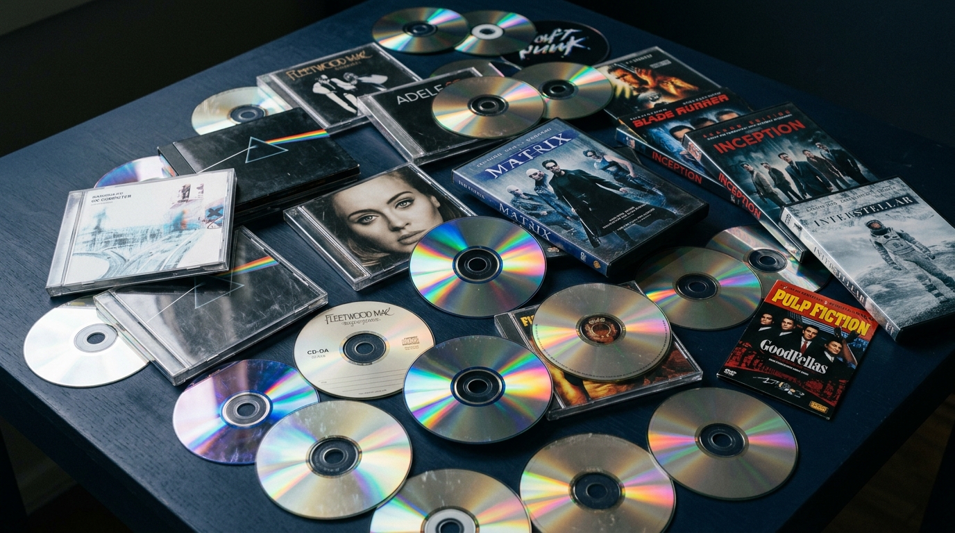 Where to sell used DVDs for cash near me